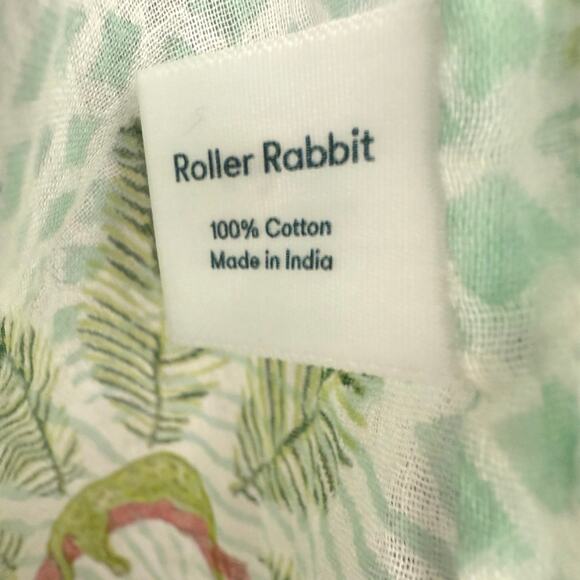 Roller Rabbit Sleepy Leopard Lotella Kurta Tunic Dress Sheer Cover Up NWT | M - Picture 5 of 11